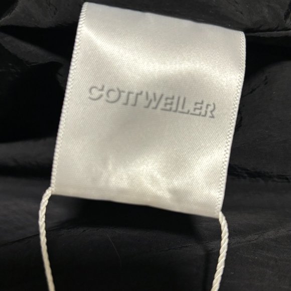 Cottweiler BNWT Erosion Puffa Black Bomber Jacket M-L - Picture 12 of 16